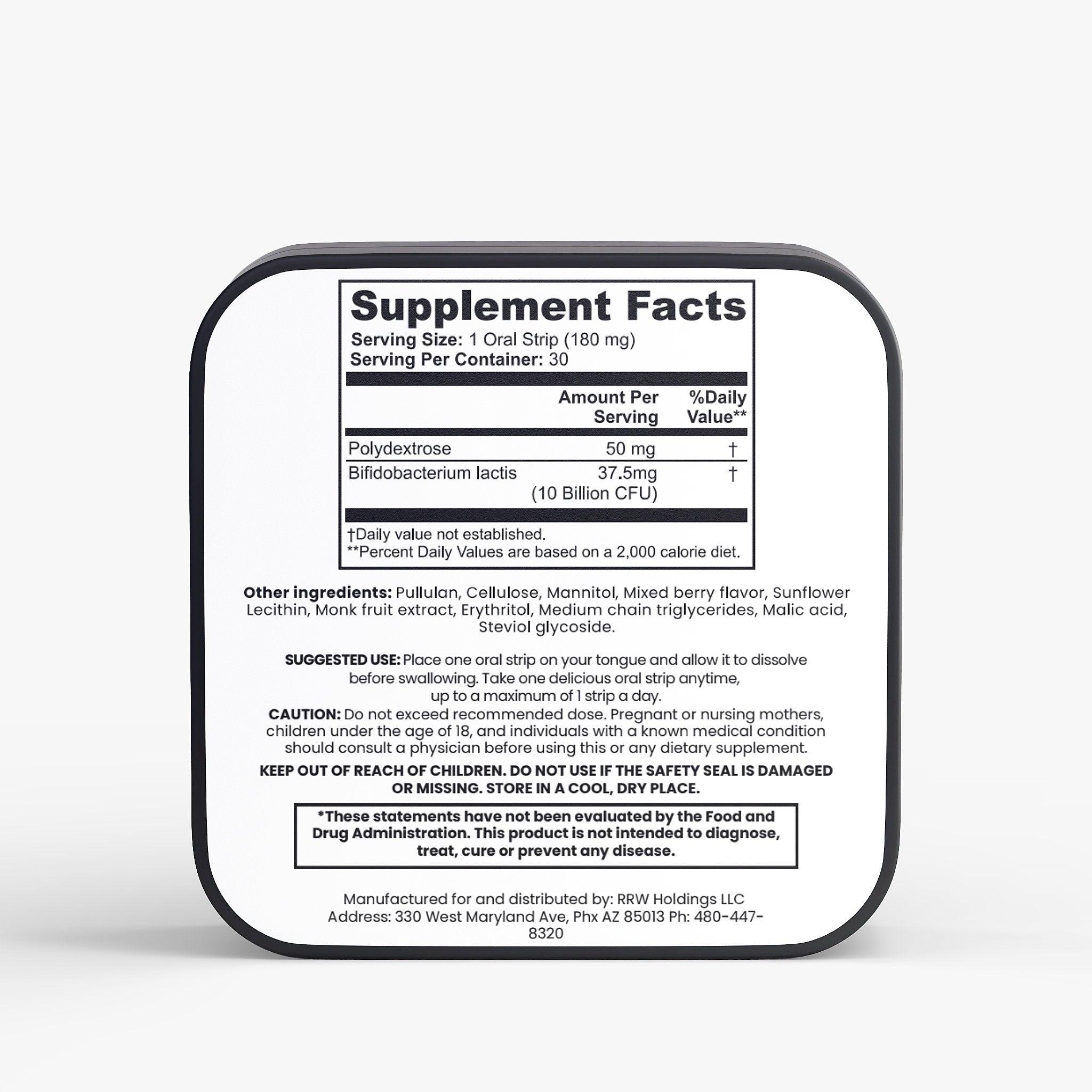 Probiotic + Metabolism Strips