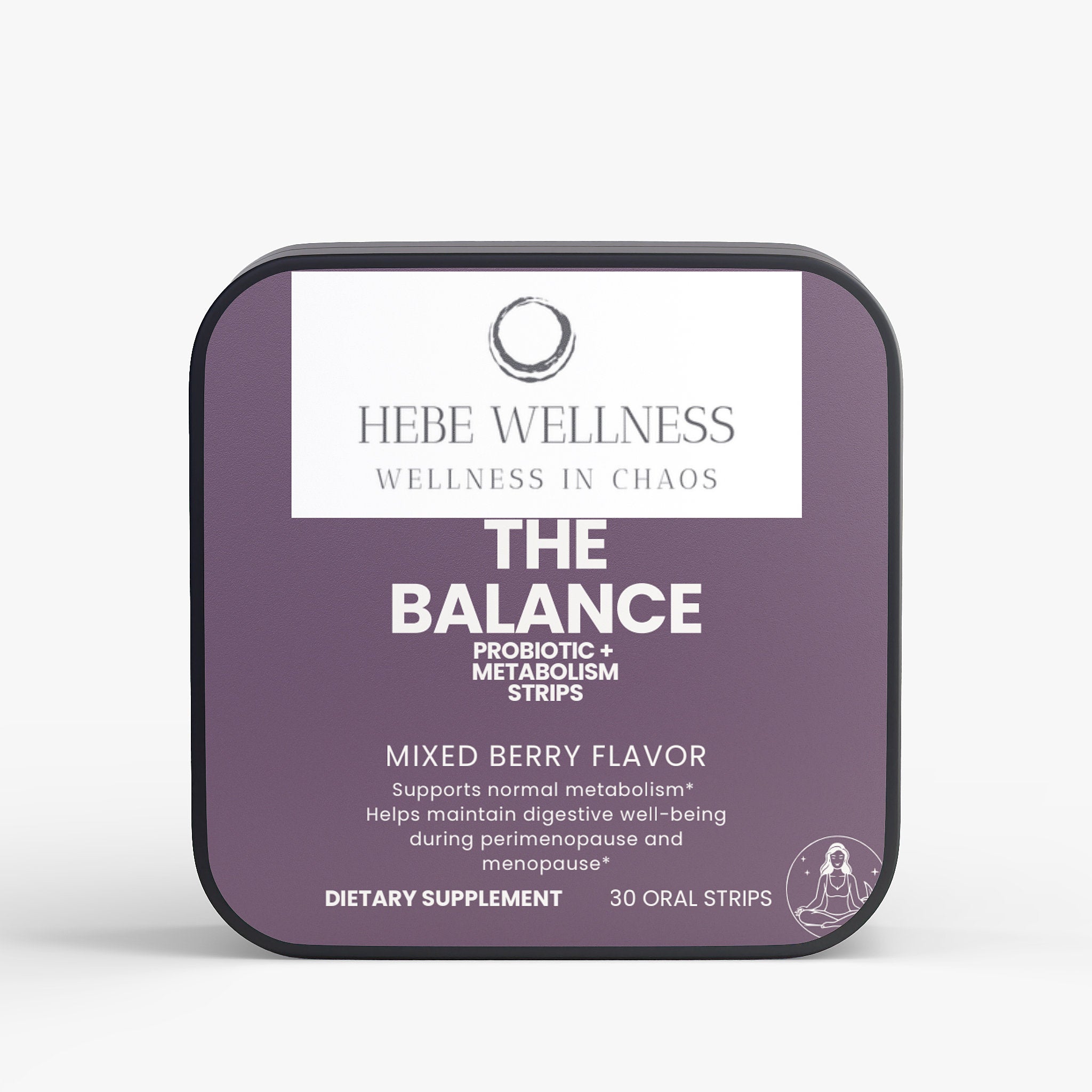 THE BALANCE perimenopause support Probiotic + Metabolism Strips