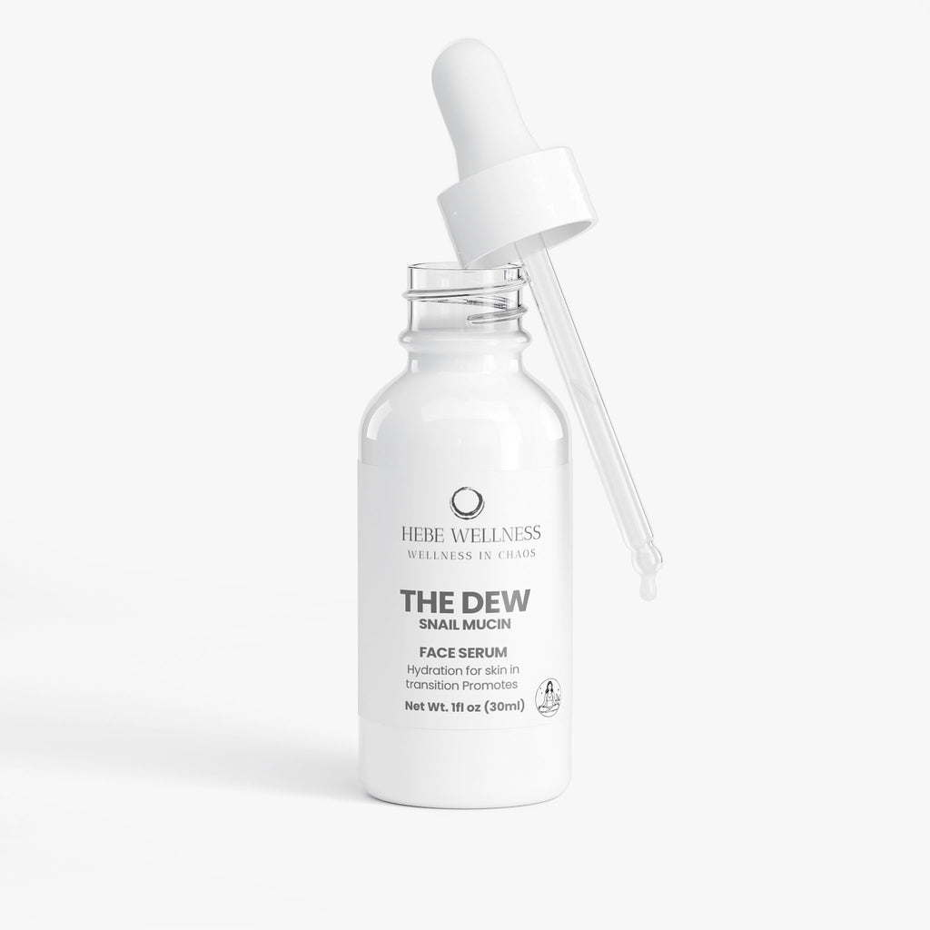THE DEW support for perimenopause skin Snail Mucin Face Serum