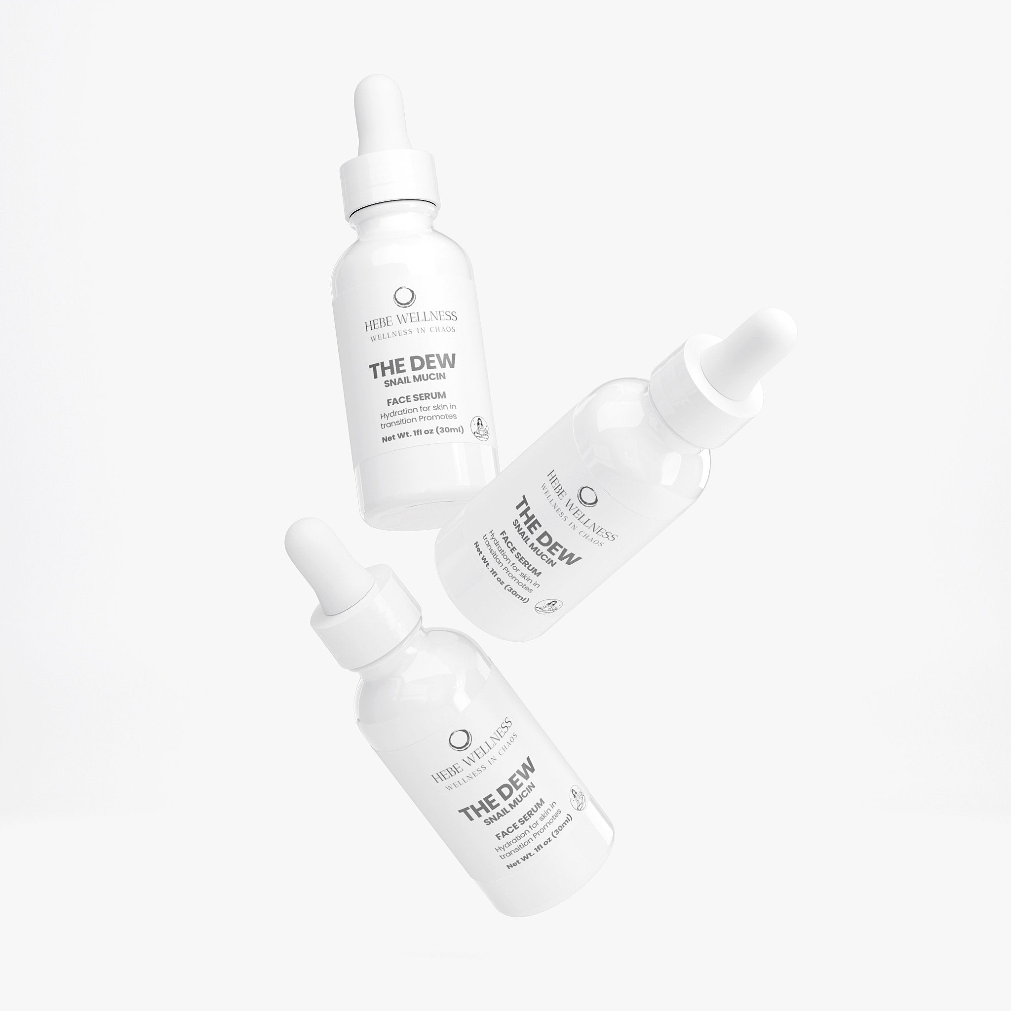 THE DEW support for perimenopause skin Snail Mucin Face Serum