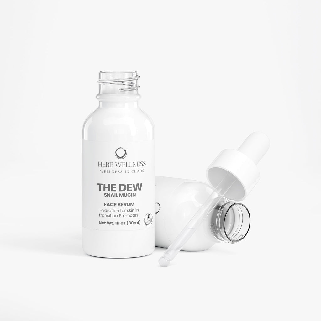 THE DEW support for perimenopause skin Snail Mucin Face Serum