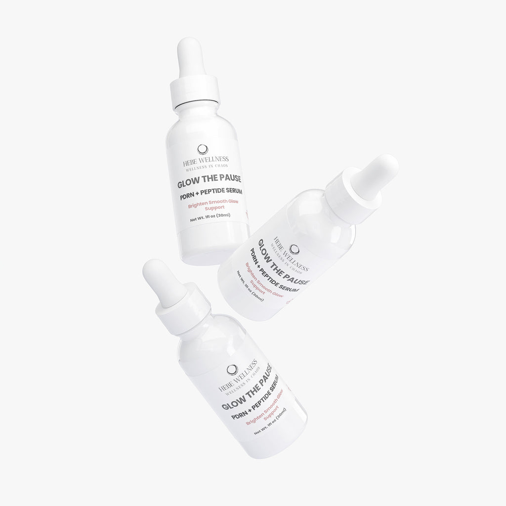 GLOW THE PAUSE Perimenopause skin support PDRN Brightening Serum