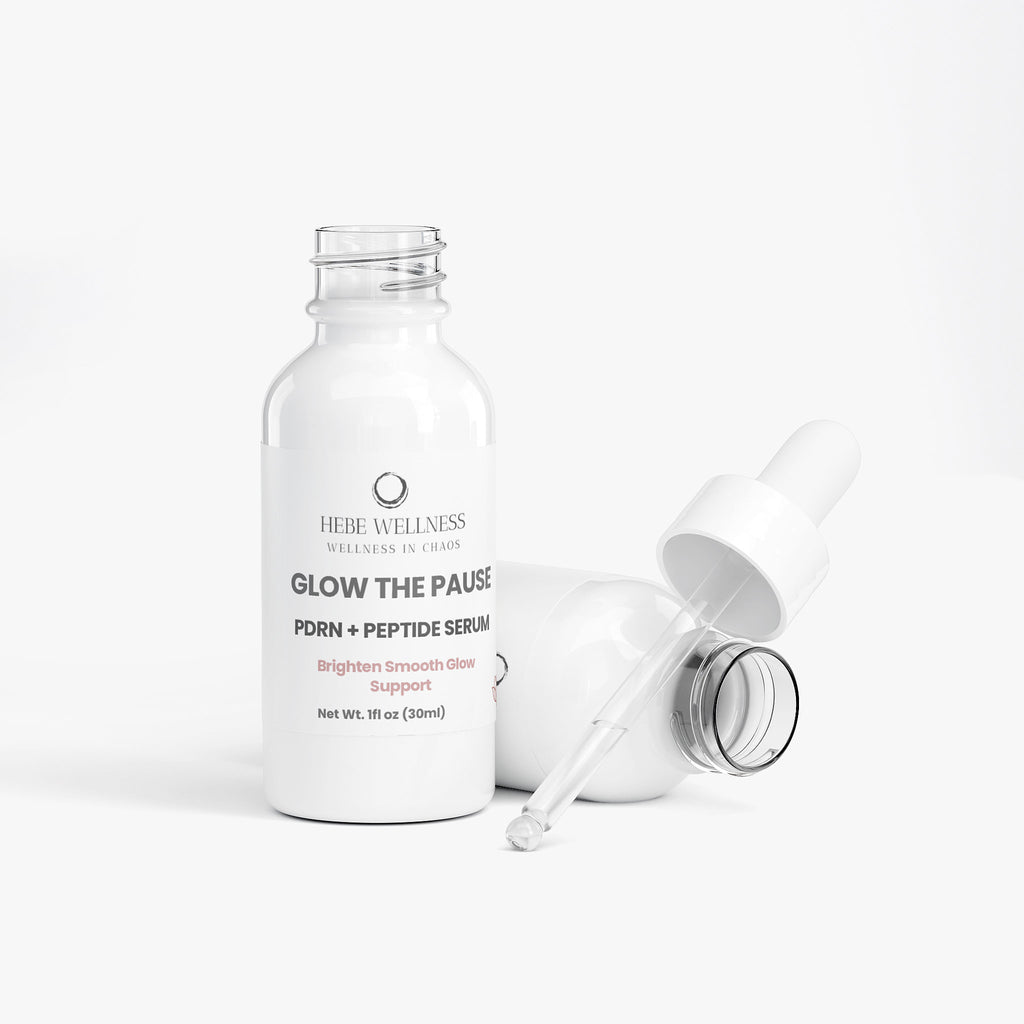 GLOW THE PAUSE Perimenopause skin support PDRN Brightening Serum