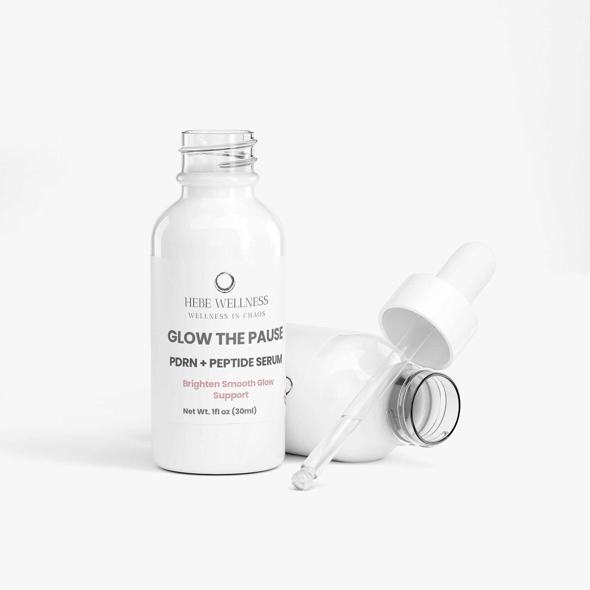 GLOW THE PAUSE Perimenopause skin support PDRN Brightening Serum