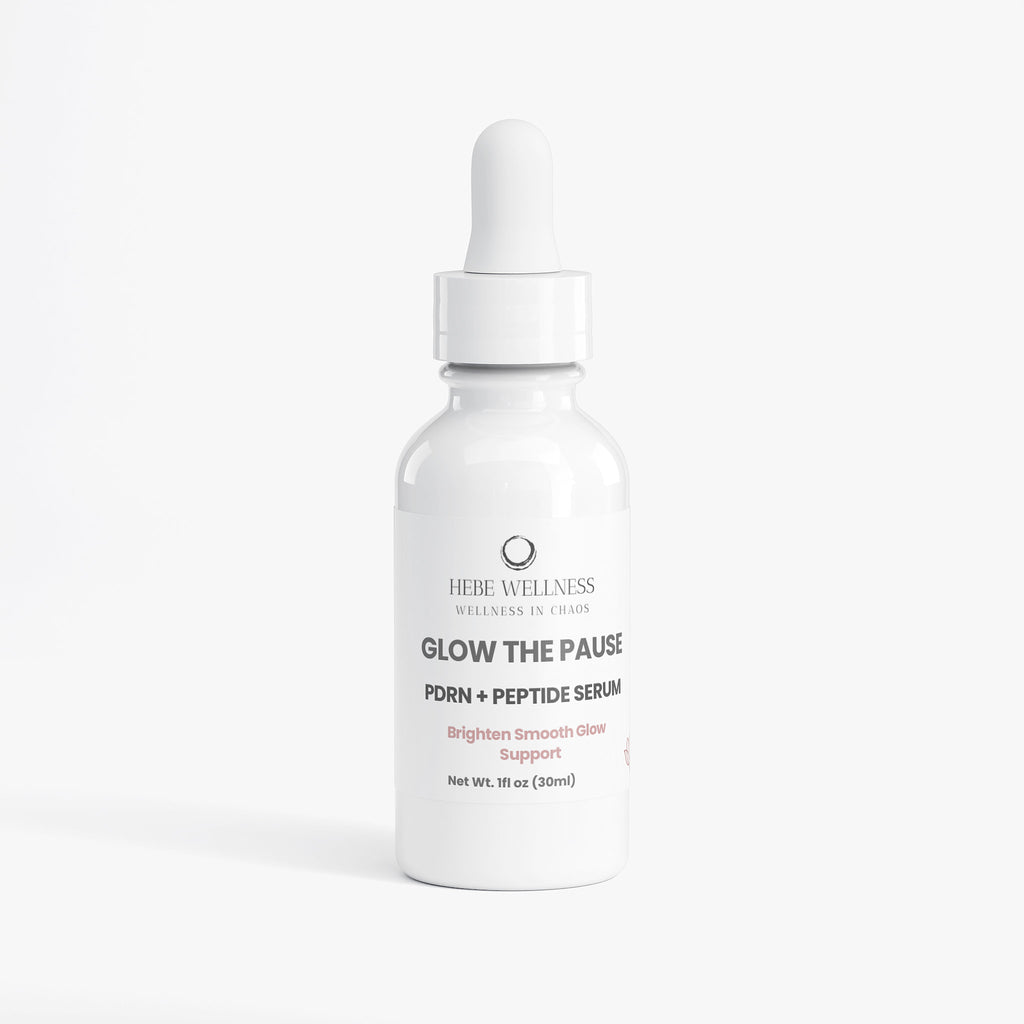 GLOW THE PAUSE Perimenopause skin support PDRN Brightening Serum