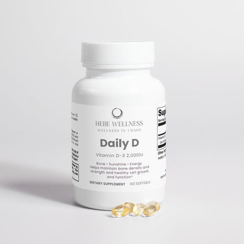 Daily D Perimenopause Support Vitamin D3 2,000 IU