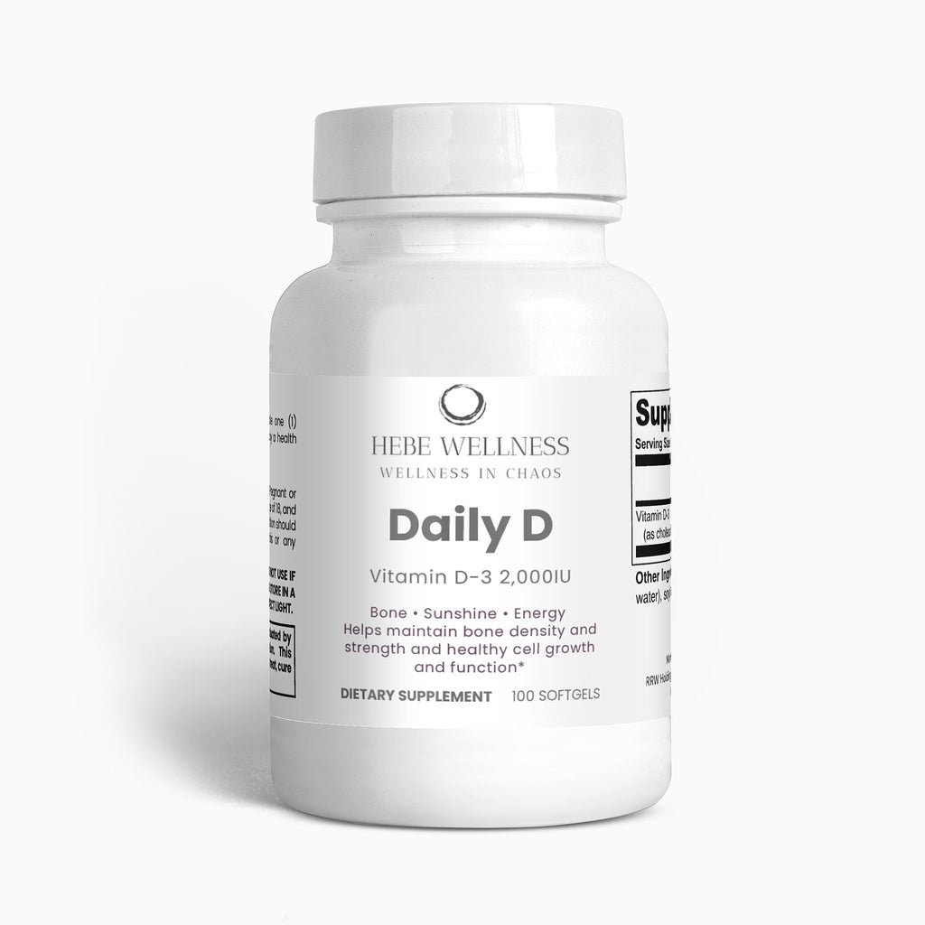 Daily D Perimenopause Support Vitamin D3 2,000 IU