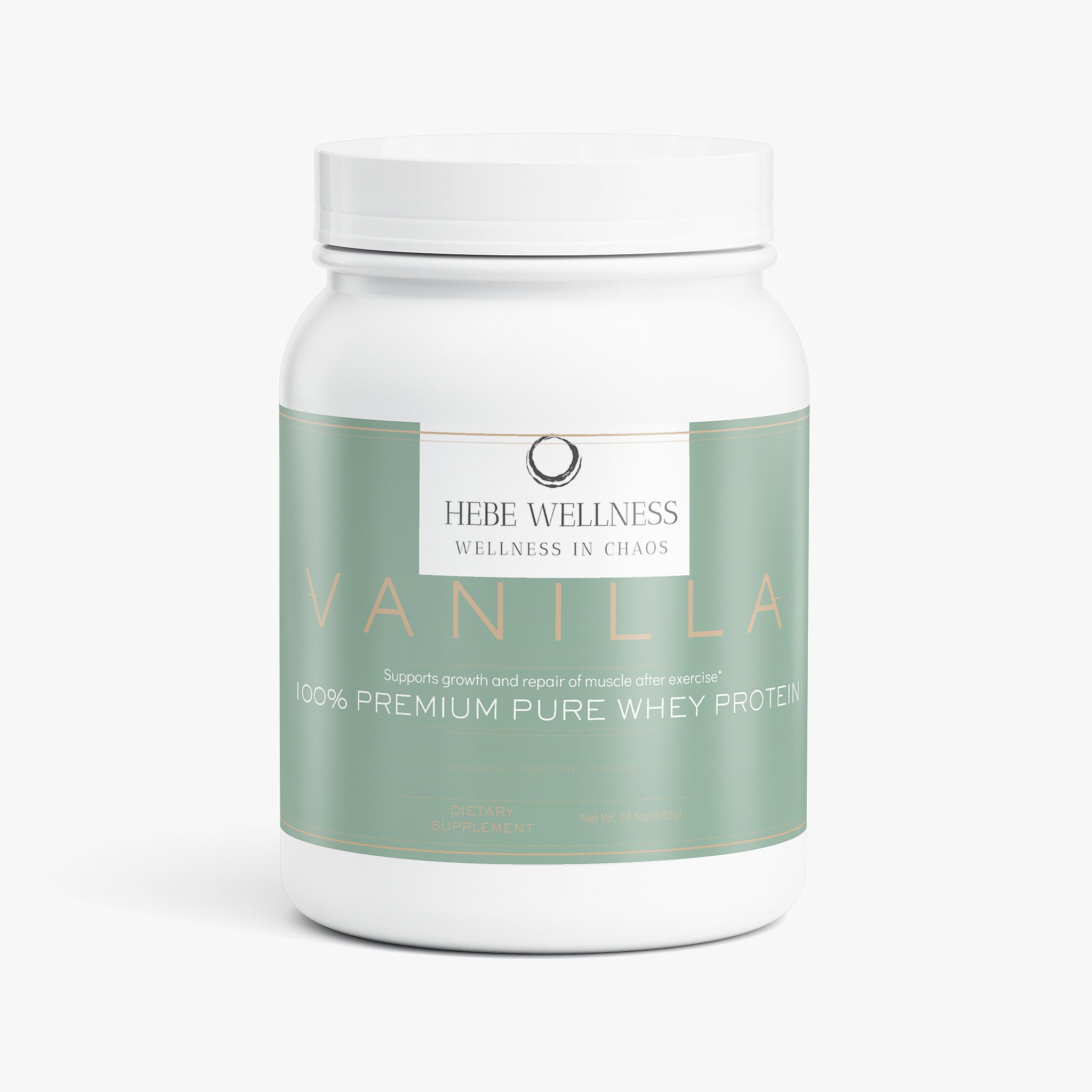 Premium Pure 100% Whey Protein Isolate (Vanilla)